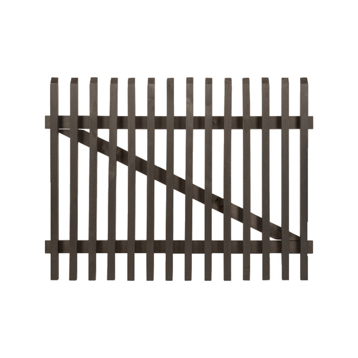 Grind Fjordby Svart 100 x 80 cm 